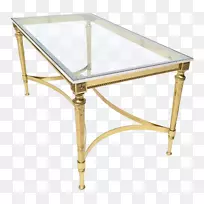 咖啡桌床头柜家具黄铜桌