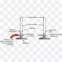 本生燃烧器图试管实验室化学.爱的火焰