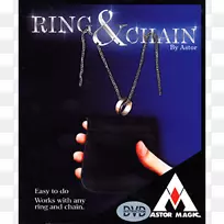 珠宝口袋错觉由Astor环链dvd.戒指链