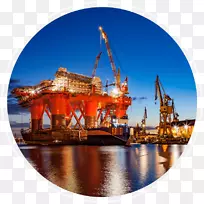 石油工业石油平台钻机油田-全球通讯