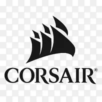 Corsair组件徽标DDR 4 SDRAMpng图片.Corsa