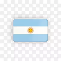 产品设计矩形旗阿根廷