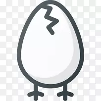 鸡蛋电脑图标鸡图形线-鸡蛋