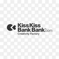 品牌标识产品设计KissKissBankBank技术SAS-银行支票