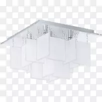 浮法方形玻璃天花板灯固定器吊灯照明灯具