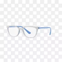 护目镜眼镜流行v 5192 c53蓝色塑料眼镜
