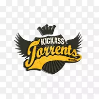 KickassTorrents徽标洪流文件电影产品-洪流