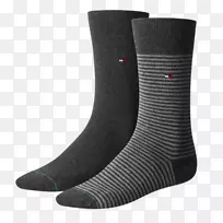 产品设计袜子黑色m-tommy hifiger
