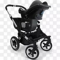 用于选择maxi Cosi汽车座椅的bugaboo驴适配器，用于选择Britax Romer汽车座椅的mono bugaboo适配器，用于选择cameleon maxi-Cosi mico max 30的婴儿车座椅和婴儿车座椅。