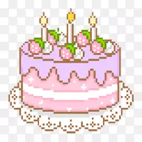 生日蛋糕-剪贴画-蛋糕