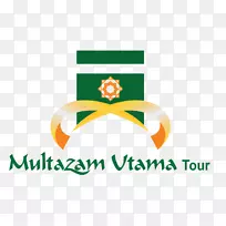 徽标Multazam Utama旅游品牌字体-徽标kemenag