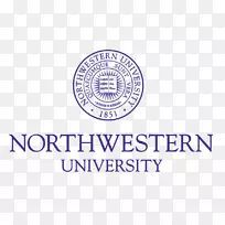 西北大学标志组织西北普利茨克法学院全球电信标志