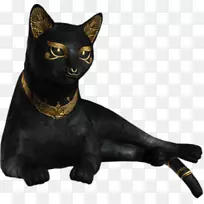 黑猫图片剪贴画桌面壁纸-猫