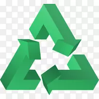 回收标志废纸回收标志