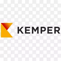 kemper公司unitrin倾向于保险公司徽标kemper直接无限标志