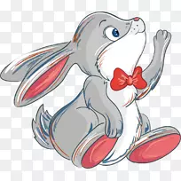 野兔png图片绘制兔图-兔子