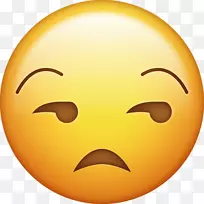 脸带着喜悦的泪水表情悲伤iphone图像-表情符号