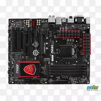 英特尔lga 1150主板微型星国际cpu套接字英特尔