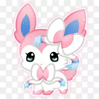 兔子复活节兔子Lucario Pokémon Alola-兔子