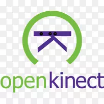 Kinect标志字体品牌微软公司-xbox徽标