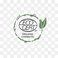 化妆品、皮肤、芳香油、有机食品.Ecocert标志