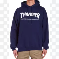 Thrasher火焰标志帽衫t恤衣服t恤