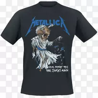 音乐会t恤-Metallica服装-t恤