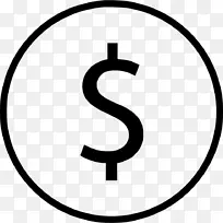电脑图标预算图形剪辑艺术货币.货币符号