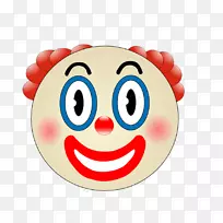 小丑WhatsApp图像剪辑艺术表情符号-小丑