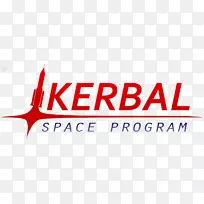 Kerbal空间程序徽标空间竞赛空间探索.Kerbal空间程序