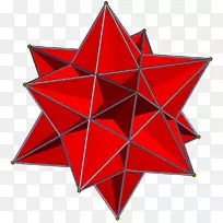 大二十面体正则二十面体大星十二面体二十面体