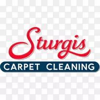 商标Sturgis商标字体地毯清洁标志