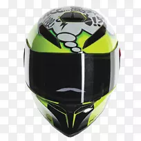 摩托头盔米萨诺世界巡回赛马可西蒙切利体育团体摩托车头盔