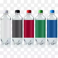 塑料瓶，水瓶，玻璃瓶，水瓶