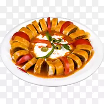 土耳其菜，素食菜，炸薯条，菜肴-tajmahal