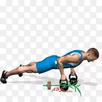 坐姿中立脊柱肩体适能运动-向上推