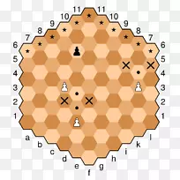 六角棋子主教棋盘游戏-国际象棋