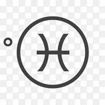 产品设计号品牌标志角-双鱼座标志