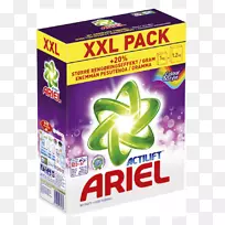 洗衣用洗涤剂Ariel 67 PRAńprozek Kolor 2，814公斤