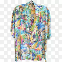 kāhaa，夏威夷袖t恤罗哈衬衫服装.t恤