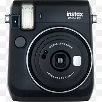 摄影胶片数码即时照相机富士菲尔姆方圆10w白色富士菲尔姆Instax微型70相机
