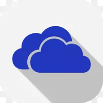 OneDrive计算机图标文件托管服务google驱动器云存储-iCloud