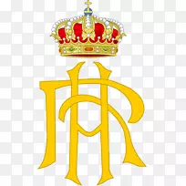 卢森堡君主制大公剪贴画-皇家文字