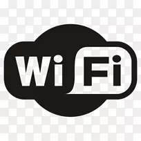 Wi-fi计算机图标徽标热点.符号