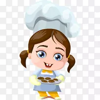 厨师图形烹饪卡通儿童烹饪