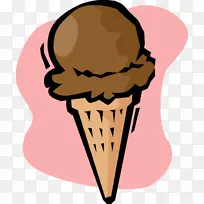 冰淇淋锥夹艺术png图片插图.冰淇淋