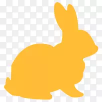 复活节兔子兔夹艺术巧克力兔