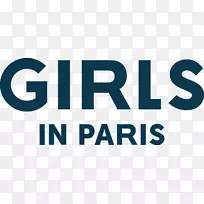 巴黎女孩标志品牌产品字体-巴黎