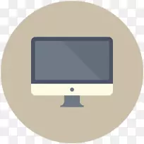 Macintosh膝上型计算机图标计算机监视器台式计算机.膝上型计算机