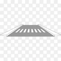 行人过路斑马线道路图形-道路